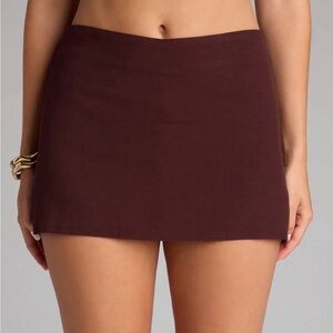 Windsor sunny daze linen mini skort